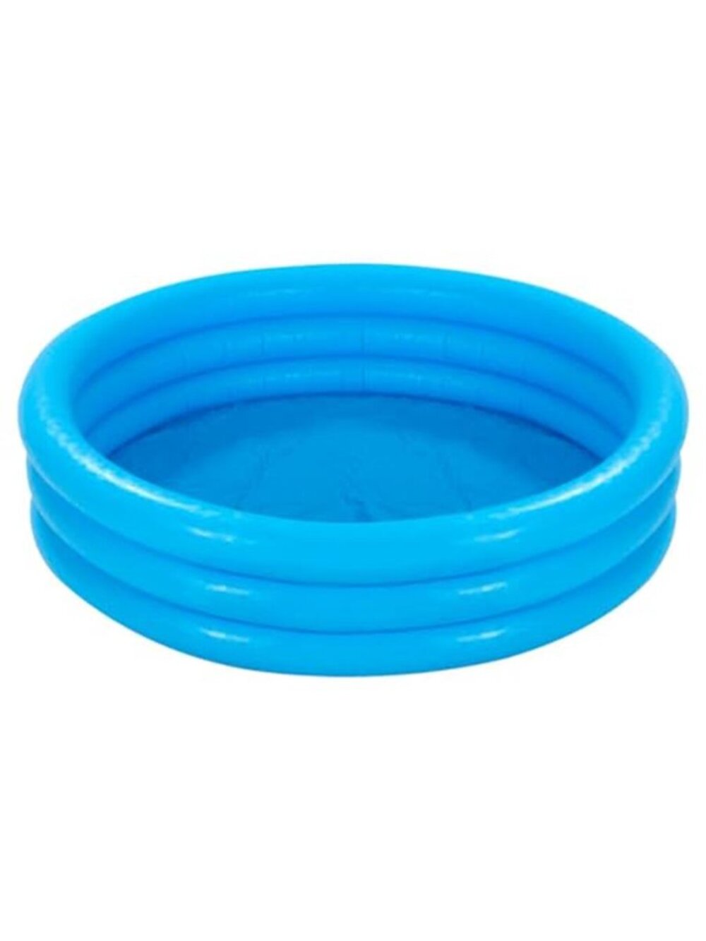 INTEX 58426EP Crystal Blue Inflatable Kiddie Pool, 58in x 13in for Ages 2+